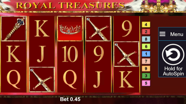 Игровой автомат Royal Treasures 10