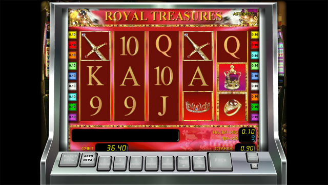 Игровой автомат Royal Treasures 5