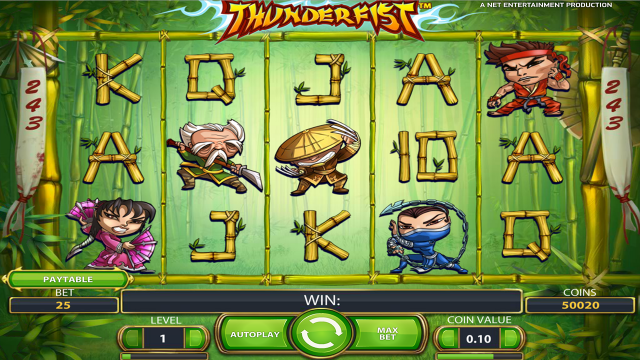 Игровой автомат Thunderfist 9