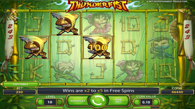 Игровой автомат Thunderfist 5