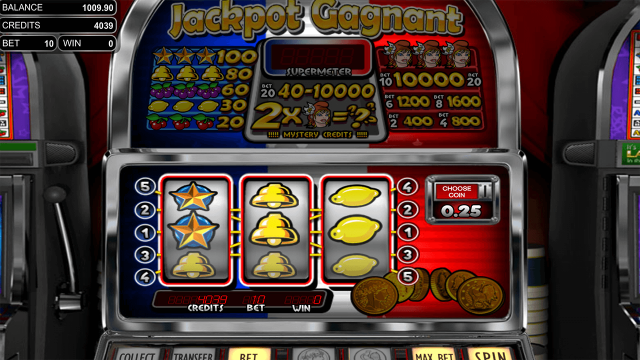 Игровой автомат Jackpot Gagnant 5