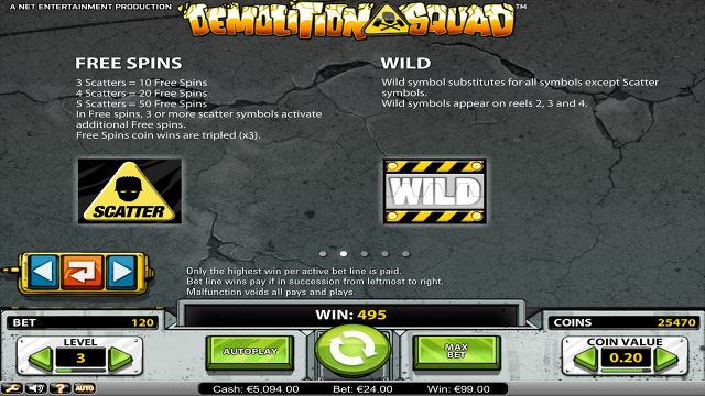Игровой автомат Demolition Squad 2