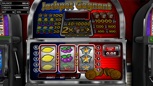 Игровой автомат Jackpot Gagnant 9