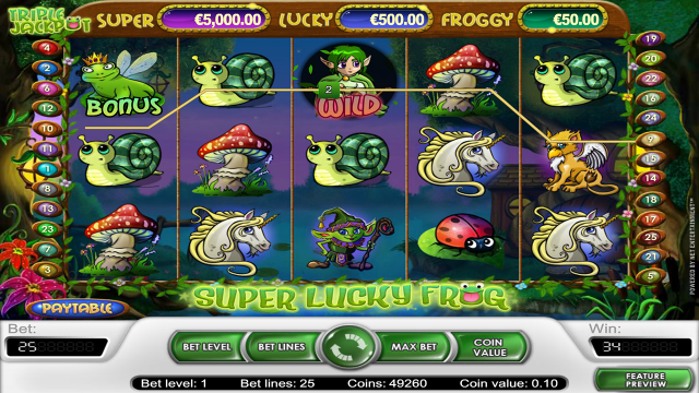 Игровой автомат Super Lucky Frog 10