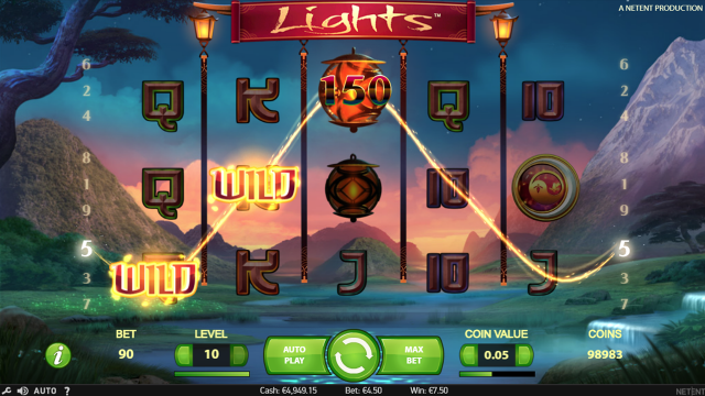 Игровой автомат Lights 5