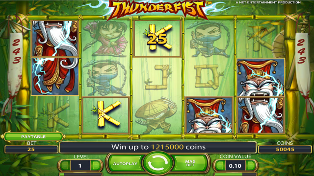 Игровой автомат Thunderfist 8