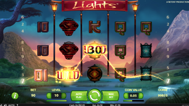 Игровой автомат Lights 9